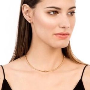🔥 Stella & Dot Simple Gold Knot Necklace